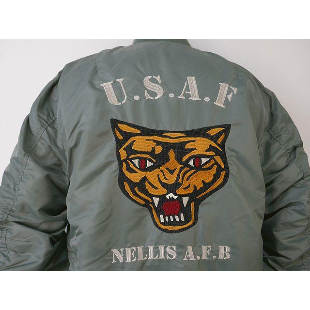 送料無料 25%OFF】HOUSTON ヒューストン 刺繍&ワッペン カスタムMA-1