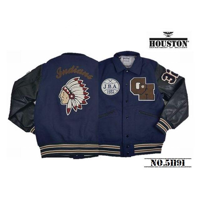 送料無料 42%OFF】HOUSTON ヒューストン メルトン アワードジャケット 