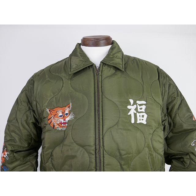 HOUSTON ヒューストン ベトナムジャケット MAP オリーブドラブ XL HOUSTON 【送料無料 30%OFF】HOUSTON ヒューストン ベトナム