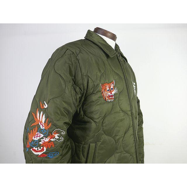 HOUSTON ヒューストン ベトナムジャケット MAP オリーブドラブ XL HOUSTON 【送料無料 30%OFF】HOUSTON ヒューストン ベトナム