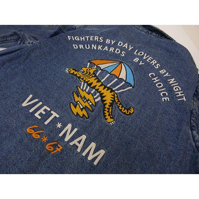 HOUSTON（ヒューストン） 【送料無料 24%OFF】HOUSTON スラブデニム