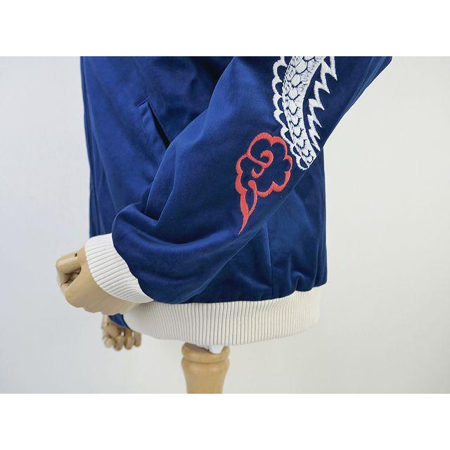 【美品】XXL 2XL HOUSTON ヒューストン　別珍 スカジャン　刺繍 HOUSTON（ヒューストン） 【送料無料 26%OFF】HOUSTON 別珍スカジャン