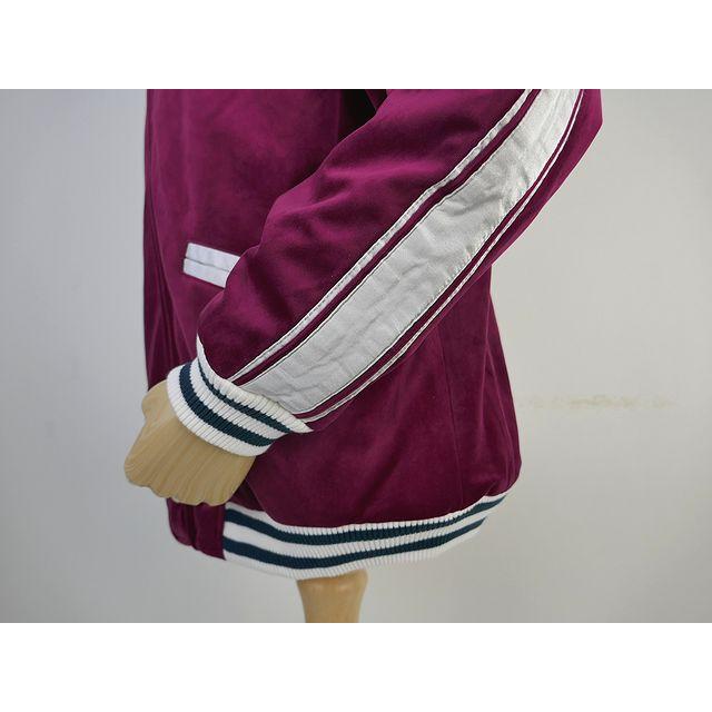 【送料無料 26%OFF】HOUSTON ヒューストン  別珍スカジャン SOUVENIR JACKET 「SCREAM柄」 NO51292   MAROON_Lサイズ｜dragon-agent｜06