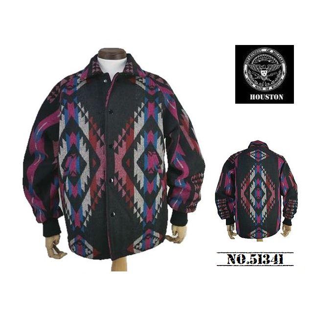 HOUSTON（ヒューストン） 【送料無料 51%OFF】HOUSTON ネイティブ柄
