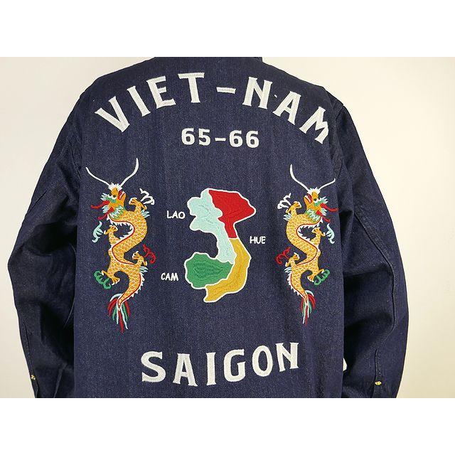 HOUSTON ヒューストン VIETNAM JUMPER ベトジャン　タイガー HOUSTON 【送料無料 25%OFF】HOUSTON ヒューストン コットン