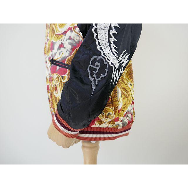 ミ*侍様 Houstonスカジャン 試着のみ 楽天市場】花旅楽団 和柄 スカジャン メンズ レディース 紅葉