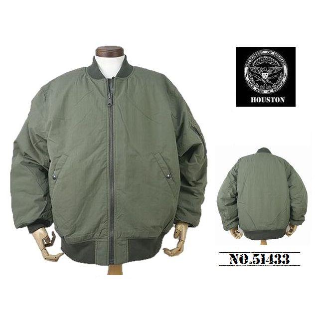 HOUSTON（ヒューストン） 【送料無料 27%OFF】HOUSTON N/C ライトMA-1