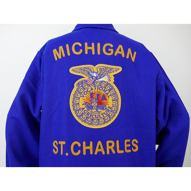 HOUSTON（ヒューストン） 【送料無料 27%OFF】HOUSTON メルトン 刺繍