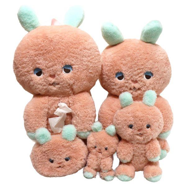 即納】onemuchans おすわりマスコットS RABBIT ACCENT おねむちゃんず