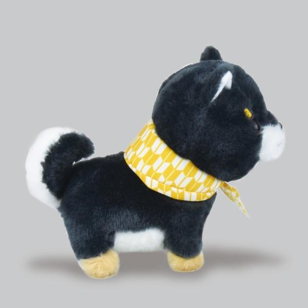 サンアロー ぬいぐるみ 子犬 日本製 シェパード シェルティー 黒柴