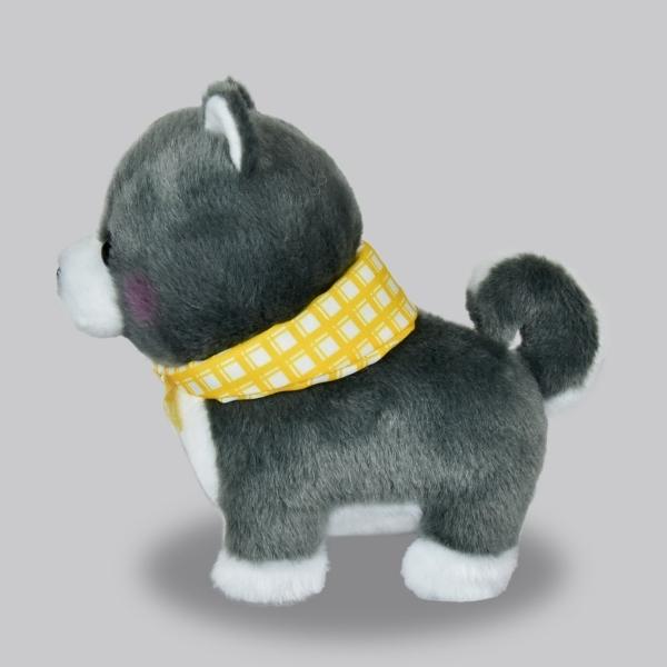 在庫あり 豆しば三兄弟ST あきお アミューズ 高さ13cm 秋田犬仲間