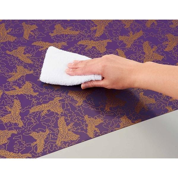 COGIT 【即納】防炎仏壇マット 鶴柄(90×60cm)コジット フリー COGIT 【即納】防炎仏壇マット 鶴柄(90×60cm)コジット フリー