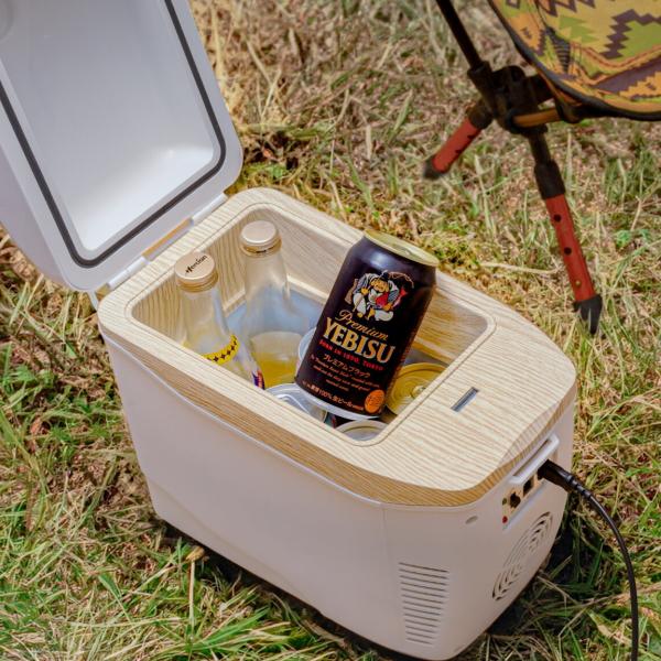 マリン商事 【即納】コンパクト車載冷温庫ひえぽか EL-40181 グレー