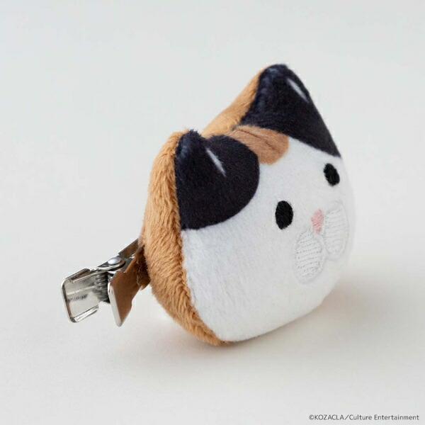 在庫あり ぬいぐるみヘアクリップ みけ NEKONOBA KOZACLA ねこのば 髪