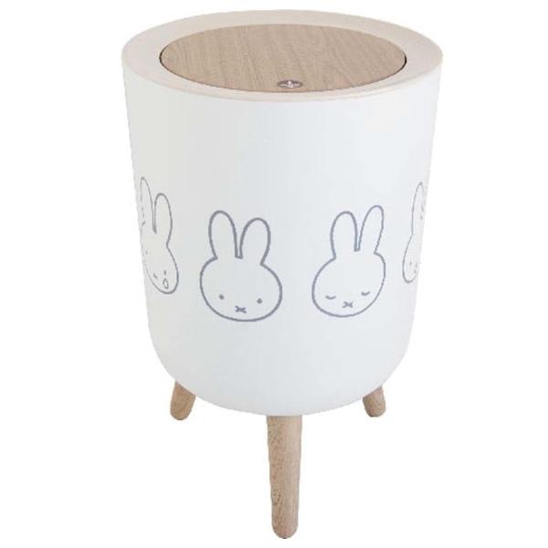 【即納】miffy 小物入れ兼ダストボックス オカトー Okato  ミッフィー Dick Bruna 容量7L ゴミ箱 北欧 モノトーン インテリア 収納