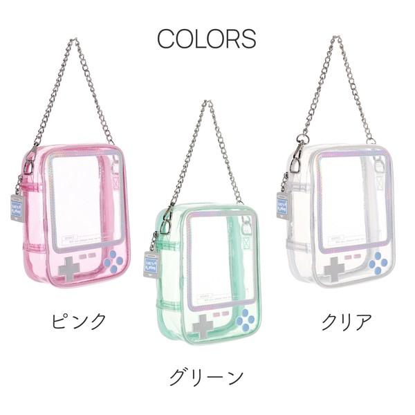 在庫あり Oselクリア携帯ゲーム型ぬいポーチ オレンジ 16cm×11cm×6cm
