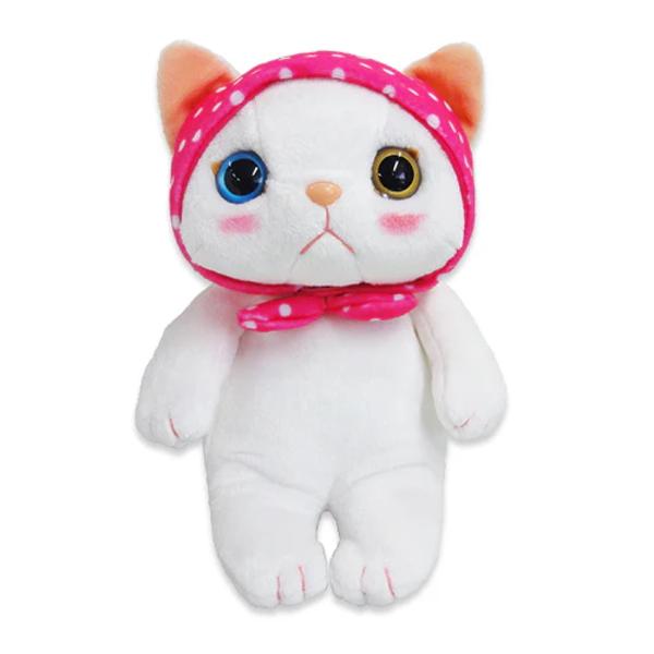 choo ピンクずきん ぬいぐるみ Mサイズ 18cm 内藤デザイン研究所 ネコ