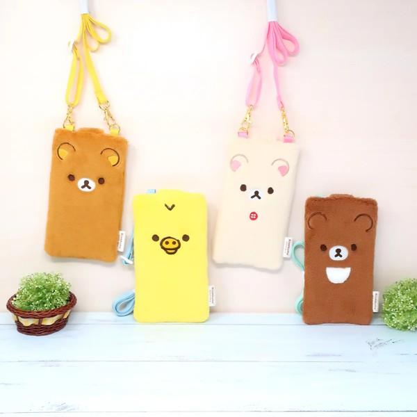 Rilakkuma モフモフスマホポーチ コリラックマ 内藤デザイン研究所