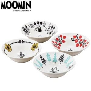 【即納】MOOMIN ムーミン バレー ボウル 4個セット MM1400-185 ムーミン 北欧 フィンランド サラダ 皿 新生活｜dragon-bee