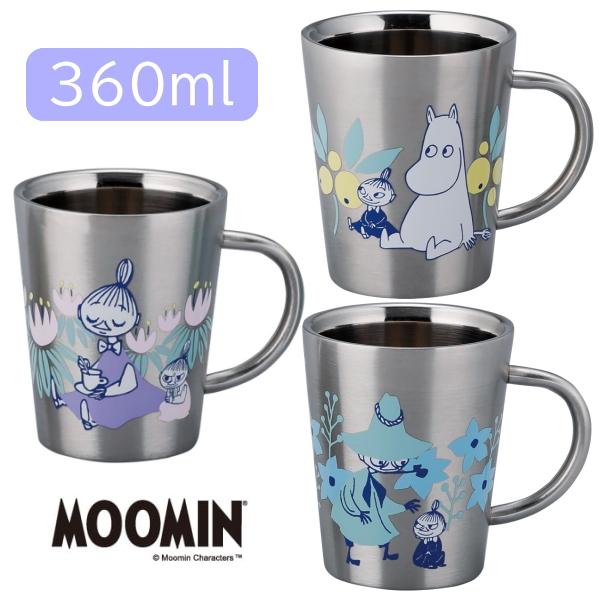 新品ダブルステンレスマグカップ350 ムーミン2色+ザブトン+ウォーターボトル 新品ダブルステンレスマグカップ350 ムーミン2色+ザブトン+ウォーター