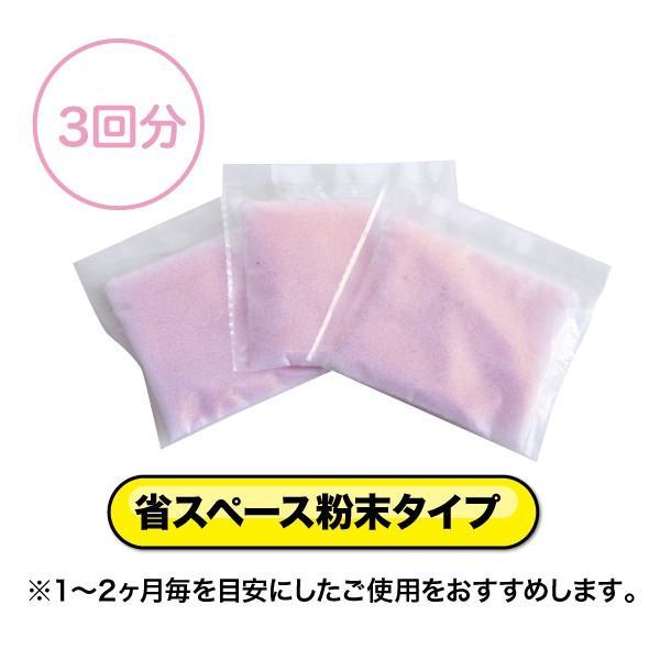 在庫あり　自動製氷機洗浄剤 氷キレイ サンファミリー 約10g×3袋 3回分 粉末タイプ 自動製氷機 給水タンク 洗浄剤 1〜2ヶ月 目安｜dragon-bee｜06