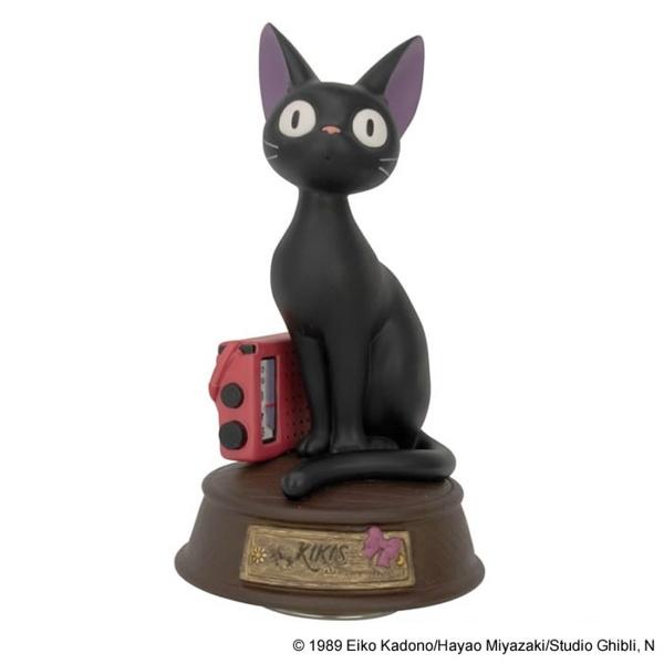 スタジオジブリ 魔女の宅急便 磁器オルゴール ジジとラジオ 約18cm×10.5cm セキグチ ジジ 猫 ねこ 黒猫 ねこグッズ ジブリ ...
