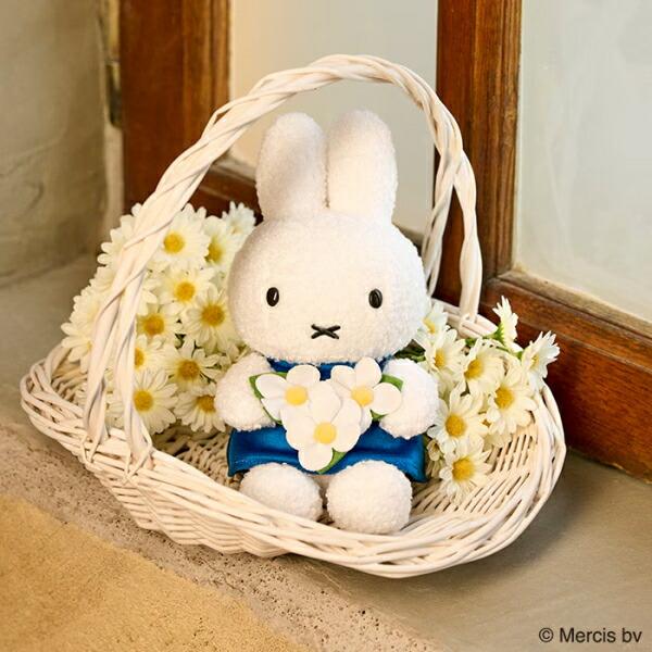 セキグチ 【即納】ブルーナ miffy's Garden ぬいぐるみ 青花 608867