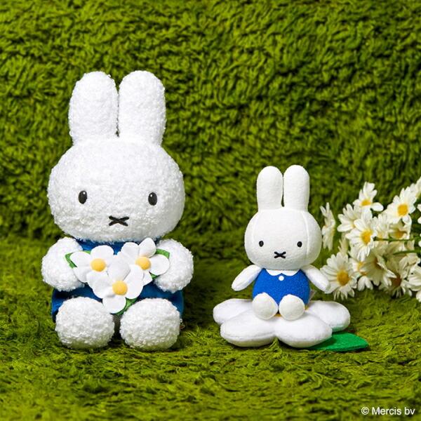 セキグチ 在庫あり フラワーマスコット ミッフィー 青花 608874