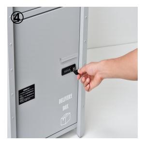 宅配BOX付ポスト(U.S.)グレー S22-0522-GY ポスト 宅配BOX付ポスト(U.S.)グレー S22-0522-GY ポスト