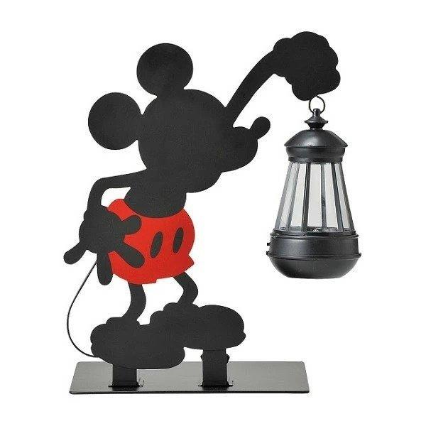 【即納】シルエットソーラーライト（ミッキー）セトクラフト SD6071 Disney ディズニー ガーデンライト ソーラーランタン 庭照明