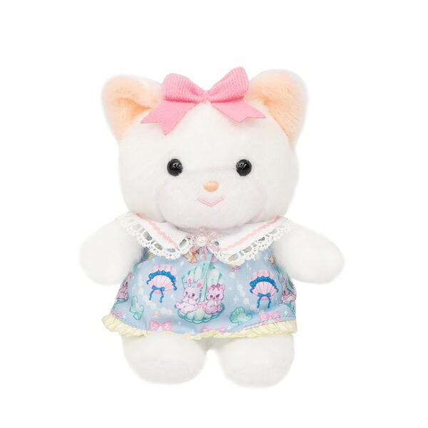 SWIMMER×レトロmini クリーミーねこ 専用ポーチセット 吉徳 15cm ねこ