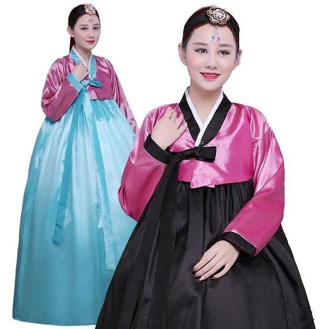 新品 11色 韓服チマチョゴリ宮廷風 韓国風ウエディングドレス 結婚式ドレス ステージワンピース