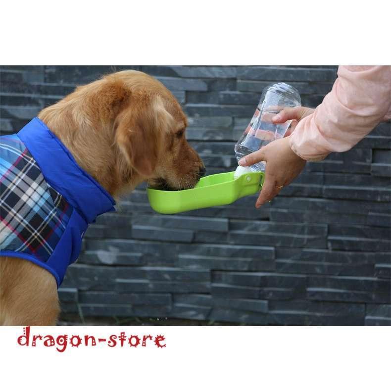 80 Off ペット用犬用携帯用給水器ウォーターボトル水槽付き水漏れ防止給水ボトル犬猫散歩旅行用品携帯便利軽量タイプ Shipsctc Org