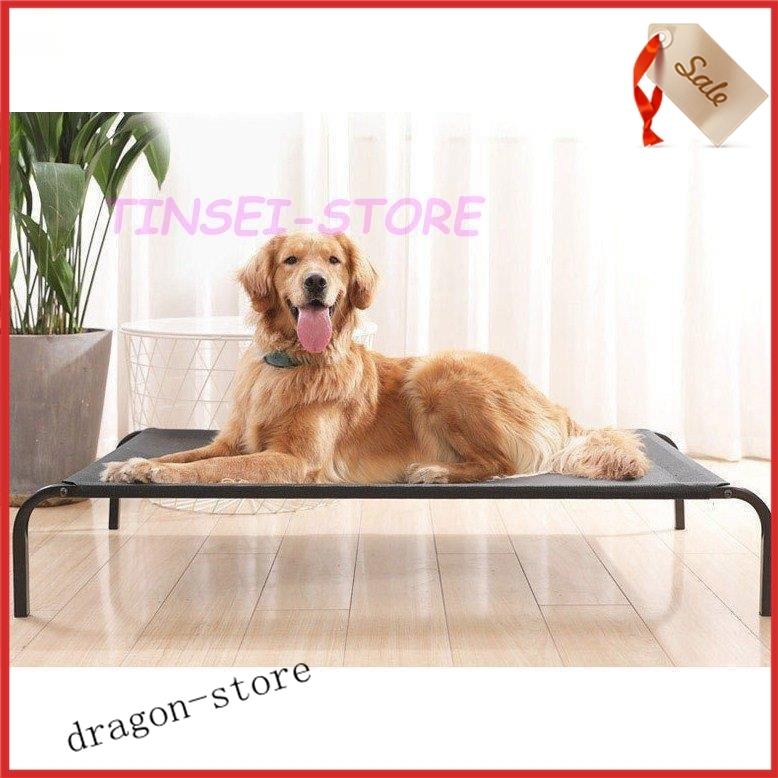 洗えるベッド 耐噛み 犬用 犬ベッド ベッド 取り外し可 ペット 組立簡単 四季通用 高床ベッド 脚付きコット型 地面に離れ 猫 耐汚れ素材 Dragon Store Tinaeg ドラゴンストア 通販 Yahoo ショッピング