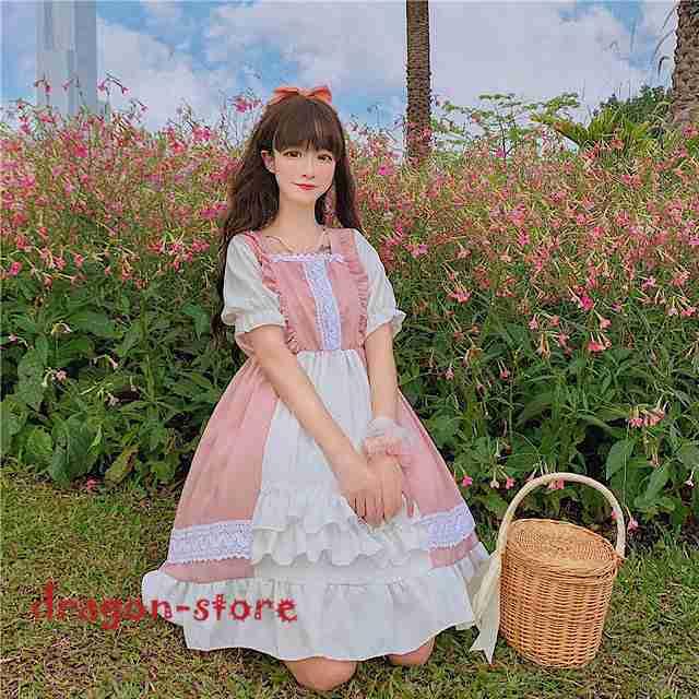 39 割引 国内配送 ゆめかわ ワンピース ゆめかわいい ワンピース クラシカル ワンピース コスプレ その他 Winninggolfmind Com
