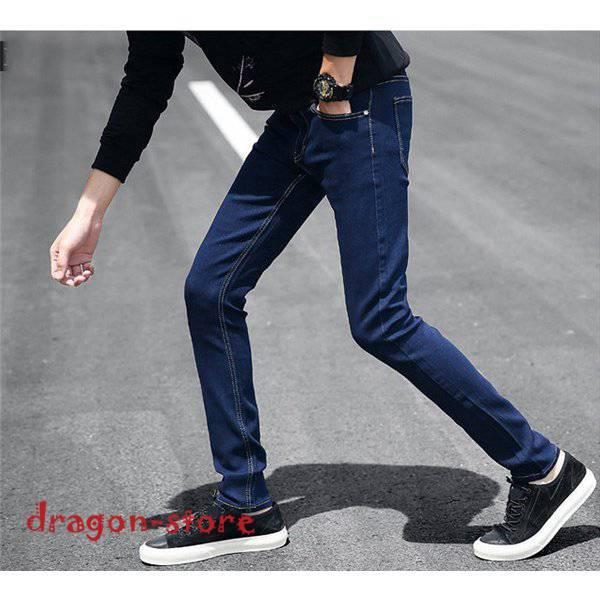安い購入 サルエルパンツ ハイウエスト 九分丈 メンズ デニムパンツ ボトムス スキニーデニム ストレート ジーンズ ジーパン ゆったり 大人気 伸縮