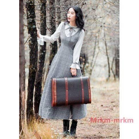 ロングワンピース 秋冬 英国風ワンピース 英国風ワンピース 秋 レトロ ワンピース ヴィンテージ ワンピース ワンピース 秋 秋冬 ワンピース Partingchudong Mrkgea ドラゴンストア 通販 Yahoo ショッピング