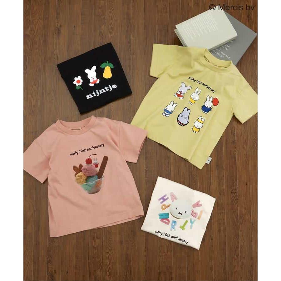 Seraph 【miffy 70周年】ミッフィー バリエーションTシャツ セラフ Tシャツ 子ども服 S307075