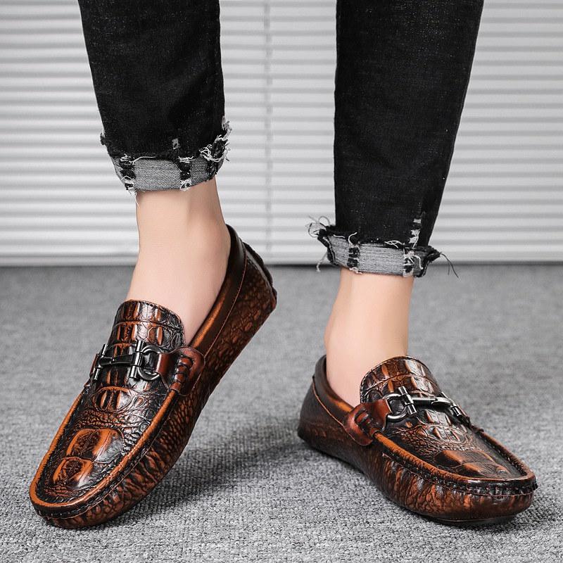 ドライビングシューズ メンズ モカシン ビットタイプ 走りやすい