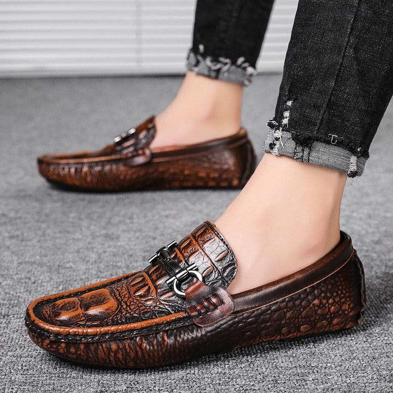 ドライビングシューズ メンズ モカシン ビットタイプ 走りやすい