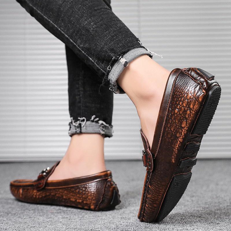ドライビングシューズ メンズ モカシン ビットタイプ 走りやすい