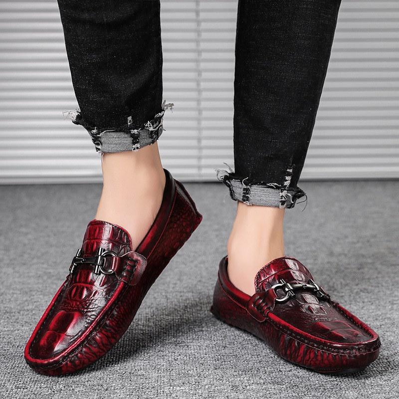 ドライビングシューズ メンズ モカシン ビットタイプ 走りやすい