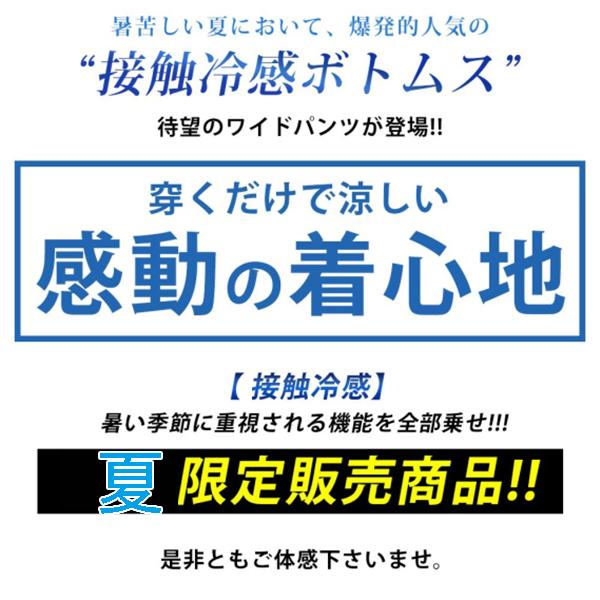 接触冷感 パンツ メンズ カーゴパンツ ワイドパンツ やや伸縮 ストレート 涼しく快適 大きいサイズ 5LL 太め ゆったり 涼感 薄手 軽量 春夏 送料無料｜dragonflower｜10