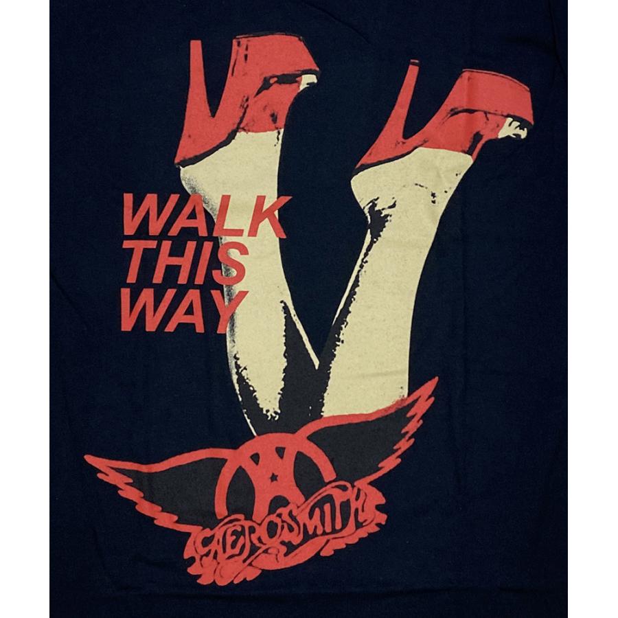 AEROSMITH・エアロスミス・WALK THIS WAY・USA版・Tシャツ・ロックT