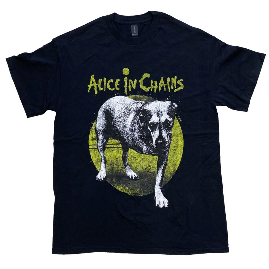 アリス イン チェインズ Tシャツ Alice In Chains 犬 3本足 ALICE IN CHAINS・アリス・イン・チェインズ・DOG・Tシャツ・バンドT