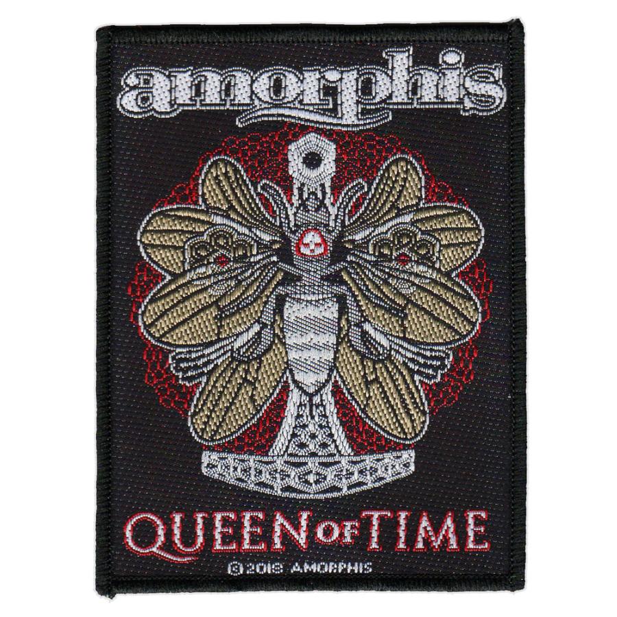 アモルフィス・AMORPHIS・QUENN OF TIME・糊なし・刺繍パッチ・ワッペン | 