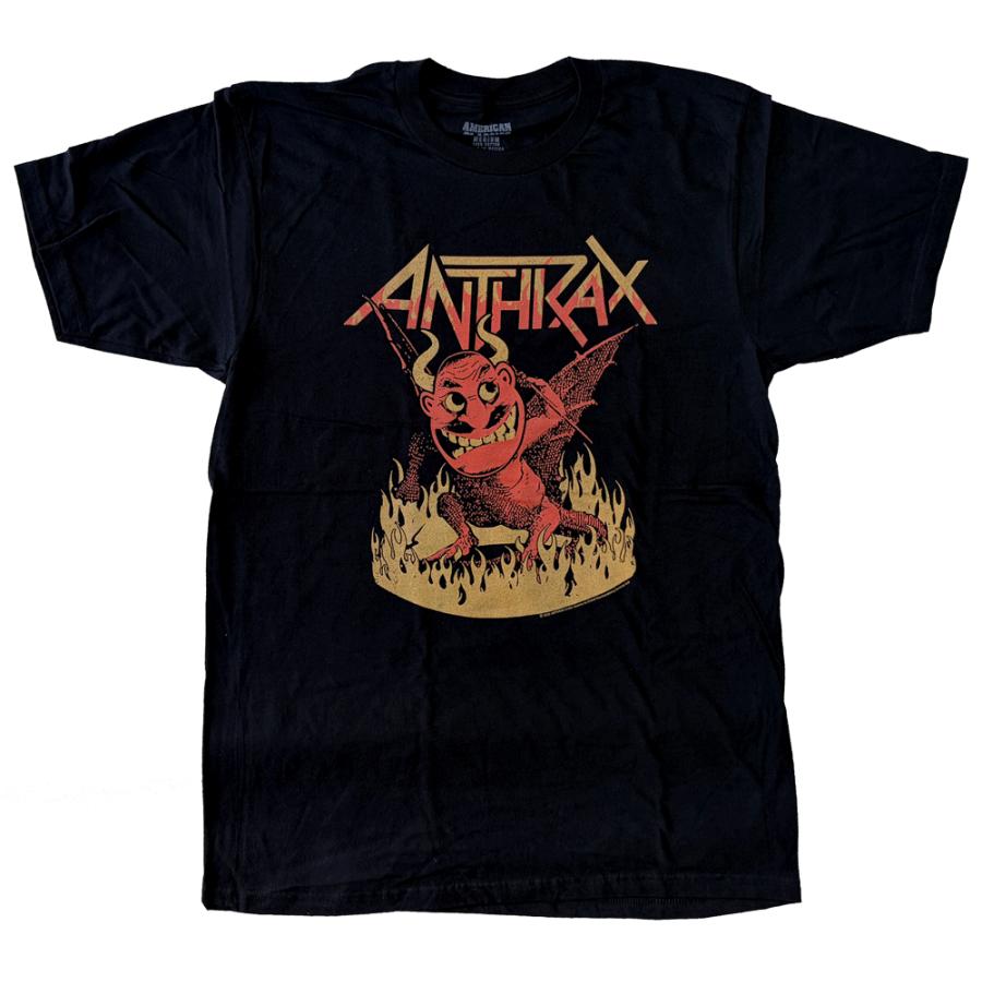 アンスラックス・ANTHRAX・NOT MAN DEVIL・Tシャツ・メタルTシャツ・オフィシャル バンドTシャツ | 