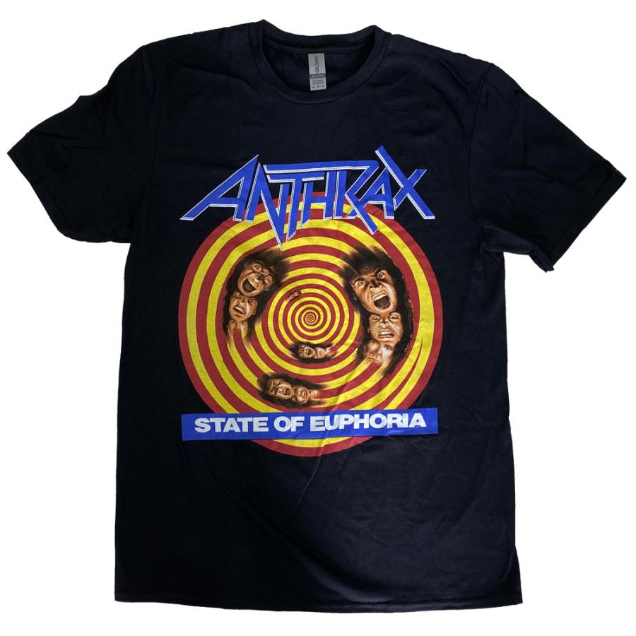 アンスラックス・ANTHRAX ・STATE OF EUPHORIA・Tシャツ・メタルTシャツ・オフィシャルロックTシャツ | 