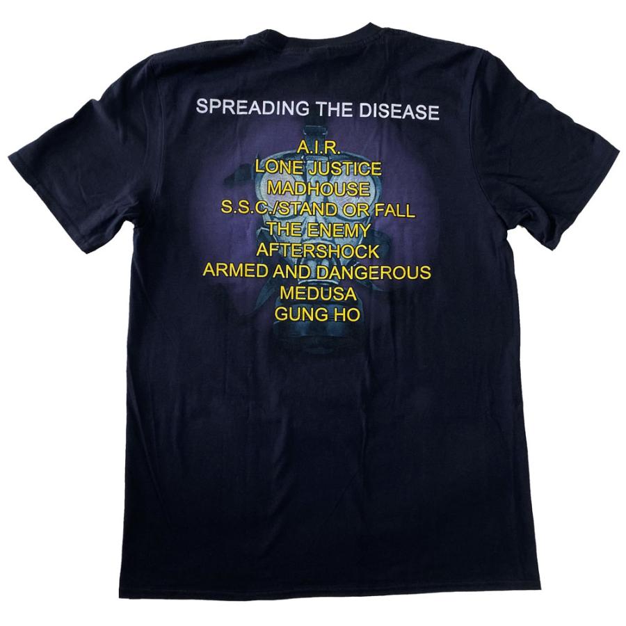 アンスラックス・ANTHRAX ・SPREADING・TRACKLIST・Tシャツ アンスラックス・ANTHRAX ・SPREADING・TRACKLIST・Tシャツ