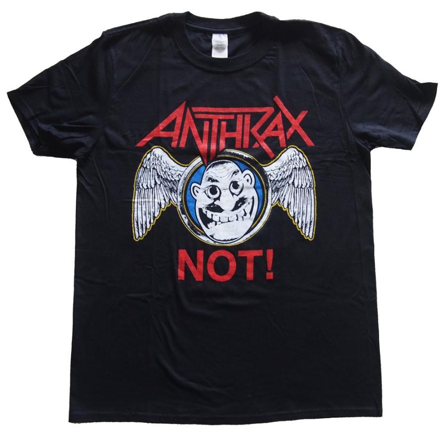 アンスラックス・ANTHRAX・NOT WINGS・Tシャツ・ バンドTシャツ